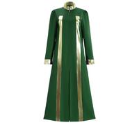ZDSUHYIW Church Shirts for Catholic Priests Chasuble Round Collar Unisex Liturgical Sanctuary Clothing Dress Up Party Fancy Dress Accessories Uniform Halloween Carnival