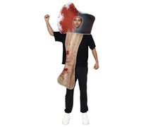 ZDSUHYIW Scary Axe Hatchets Horror Outfit, Blood Splash Design for Cosplay Competitions, Theme Parties, Halloween Costume, Scary Theme Party Accessories