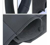 ZDUODUN Car Steering Wheel Cover Hand Stitching On Wrap Non-Slip, For Suzuki Swift 2011 2012 2013 Micro Fiber Leathe Protector Cover