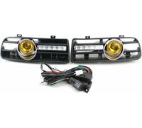 ZDUODUN Front Bumper Fog Lamp Fog Light Assembly Daytime Running Lamp, For Golf For GTi/for TDI MK4 1997 1998 1999 2000 2001 2002 2003 2004 2005 2006 Car Replacement parts Accessories