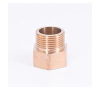 ZDVHOMCB 1/2" BSP Female Thread to 1/2" Male Threaded Brass Reducer Hex Bushing Pipe Fitting Water Gas Adapter