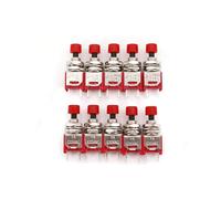 ZDVHOMCB 10Pcs SH TS-21 Momentary Self-Return 2-Pin OFF-MOM Normally Open Sub-Miniature Push Button Switch ZDVHOMCB