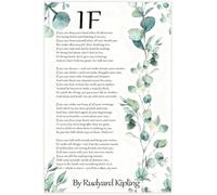 ZDVHOMCB Inspirational Typography Canvas Wall-Art Botanical Foliage Design Print Graduation Gift Room Decor Unframed,12x18inch(30x45cm)
