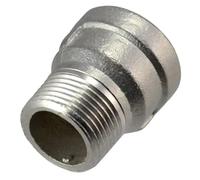 ZDVHOMCB Plumbing Connection 1/8" 1/4" 1/2" SS304 Stainless Steel Male Female Thread Fitting Equal Reducer British Water Pipe 1pcs(3/4") ZDVHOMCB