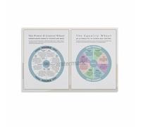 ZDVHOMCB Respectful Relationships Poster Equality vs Control Educational Chart Wall-Art for Social Work Office and Home Study (Framed,16x24inch(40x60cm))