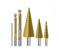 ZDVHOMCB Step Drill Bit Drill Bit Set Milling Cutter 4-12/4-20/4-32mm 3/6/8mm 6Pcs(Package 1) ZDVHOMCB