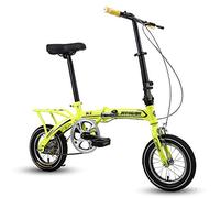 ZDXC Folding Bicycle 12 Inch Student Bicycle Adult Compact Foldable Bike Mini Lightweight Folding Bike To Work School Bicycle