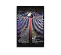 ZDXTYH Currents by Tame ImpalaModern Aesthetic Decor Prints for Bedroom Living Room Office with Premium Fade Resistant Canvas20x30inch(50x75cm) Currents by Tame Impala