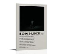 ZDXTYH Destroy Lonely If Looks Could KillModern Aesthetic Decor Prints for Bedroom Living Room Office with Premium Fade Resistant Canvas24x36inch(60x90cm) Destroy Lonely If Looks Could Kill