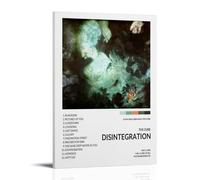 ZDXTYH Disintegration by The CureModern Aesthetic Decor Prints for Bedroom Living Room Office with Premium Fade Resistant Canvas20x30inch(50x75cm) Disintegration by The Cure