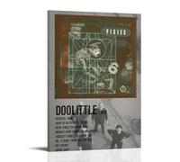 ZDXTYH Doolittle PixiesModern Aesthetic Decor Prints for Bedroom Living Room Office with Premium Fade Resistant Canvas24x36inch(60x90cm) Doolittle Pixies