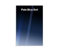ZDXTYH Pale Blue DotModern Aesthetic Decor Prints for Bedroom Living Room Office with Premium Fade Resistant Canvas16x24inch(40x60cm) Pale Blue Dot