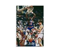 ZDXTYH Patrick EwingModern Aesthetic Decor Prints for Bedroom Living Room Office with Premium Fade Resistant Canvas08x12inch(20x30cm) Patrick Ewing