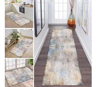 ZDYHMrj Carpet Runners For Hallways Long Non Slip 50X160CM Kitchen Rug Mat Washable Abstract Hallway Runner Carpet Rug Floor Mat for Bedroom Living Room Indoor Design Modern Anti-Slip Entryway