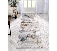 ZDYHMrj Rug Runner Hallway 60X350cm Non-Slip Corridor Rug Runner Washable Modern Kitchen Bedroom Living Room Runner Rug Width 40 cm / 50 cm / 60 cm / 80 cm / 90 cm / 100 cm/ 110cm/ 120cm