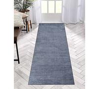 ZDYHMrj Runner Rug Long Hallway Non-Slip Washable 90 x 350 cm Kitchen Corridor Rug Runner for Hallway Bedroom Living Room Polyester Carpet Mat Durable Adjustable Kitchen Rug Sold by the Metre