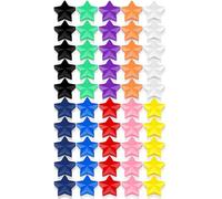 ZDZBLX 50 PCS Strong Fridge Magnets - Colourful Star Magnets, Heavy Duty Small Magnets for Whiteboard, Office, Notice Board, Refrigerator, Crafts & Classroom - 10 Colours, Cute Mini Magnet for Adults