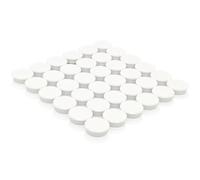 ZDZBLX Fridge Magnets, 40Pcs Small Round Strong Magnet, Heavy Duty Mini Whiteboard Magnets, Cute Magnetic Dots for Fridge, Notice Board, School, Office & Kitchen, White Refrigerator Magnets for Adults