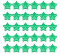 ZDZBLX Strong Fridge Magnets - 30 Pcs Small Heavy Duty Magnets for Whiteboard Crafts, Map & Notice Board - Mini Cute Star Magnets for Adults - Tiny Decorative Magnet for Kitchen Office School (Green)