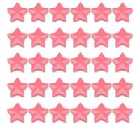 ZDZBLX Strong Fridge Magnets - 30 Pcs Small Heavy Duty Magnets for Whiteboard, Crafts, Map & Notice Board - Mini Cute Star Magnets for Adults - Tiny Decorative Magnet for Kitchen Office School (Pink)