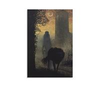 Zdzislaw Beksinski Surrealism Magic Realism Symbolism Abstract Art Painting Poster Wall Art Picture Painting Poster Canvas Print Posters Artworks Room Decor 24x36inch(60x90cm)