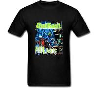 ZE YUAN Men's Outkast Atliens T Shirt Black XL