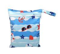 ZEACCT 1 Waterproof Storage Pouch, Dual-Zip Moisture-Resistant Organiser for Swimwear, Gym Gear & Travel Essentials, Reusable Multi-Purpose Bag for Beach, Pool or Outdoor Activities