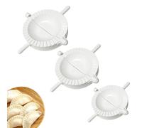 ZEACCT 3-Piece Wonton Dumplings Machine Set, Set of Dumpling Making Artifact Dumpling Machine Dumplings Mold Tool Wonton Wrapper Mold Family Party Picnic Christmas Thanksgiving New Year's Day
