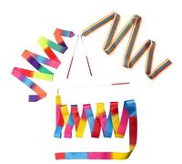 ZEACCT 3 Pieces of Versatile Dance and Gymnastics Ribbons for Kids and Adults - Ideal for Rhythmic Gymnastics, Fitness Training, and Circus Performances