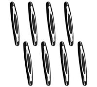 ZEACCT Plastic 8 Pcs Anti-Scratch Car Door Edge Guard, Black, Universal Fit, Waterproof Design, Easy To Install