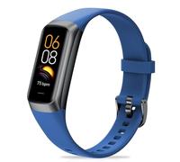 Zeacool Fitness Tracker with 24/7 Heart Rate, Blood Oxygen Blood Pressure Sleep Monitor, Activity Trackers IP68 Waterproof,Step Counter Calorie Pedometer Health Smart Watch for Women Men (Blue)