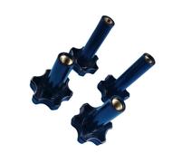 ZeAda Ice Cream Maker Accessories M8 Plastic Screw Nuts Black Color Spare Part Of Soft Ice Cream Machine Accessories 2 Short + 2 Long Total 4 Pieces,Compatible for VEVOR