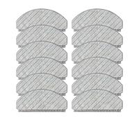 ZeAda Mop Pads Accessories,Compatible For Ecovacs Deebot T10/T10 Plus Robot Vacuum Cleaner Resuable Mop Cloth Mop Rags Replacement (Color : 12pcs)