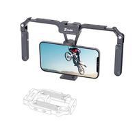 zeadio Aluminum Smartphone Stabilizer Grip, Foldable Cellphone Video Rig, Filmmaking Vlogging Case, Phone Stabilizer Tripod Mount for iPhone and Android Smartphones