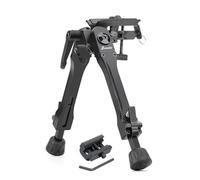 Zeadio Pivot Tiltable Bipod with Sling Mount and Adapter for Picatinny Weaver Rail, 7 to 10 Inches