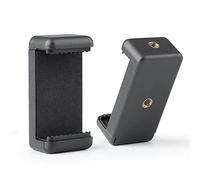 Zeadio Smartphone Tripod Mount, Cell Phone Holder Adapter, Selfie Stick Monopod Adjustable Clamp for iPhone, Samsung, Huawei, Sony, LG, ZTE and all Phones