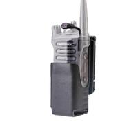 Zeadio Tactical Radio Holster for Motorola APX 6000 / APX 8000 - Hard Shell Radio Holder with Elastic Cord Retention, MOLLE Compatible Radio Pouch for Law Enforcement, Security & Tactical Use etc