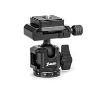 Zeadio Universal Ball Head Mount with Arca Swiss Plate - Heavy Duty 10KG, 360° Panoramic Camera Mount Tripod Head with 1/4" & 3/8" Threads