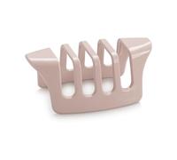 Zeal 4 Slice Toast Rack, Premium Melamine Toast Holder Rack with Easy Grip Handles, Modern Breakfast Table Toast Stand, (Rose Pink)