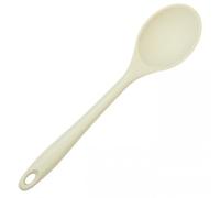 Zeal All Purpose Cooks Heat Resistant Silicone Kitchen Spoon, 29cm - Cream