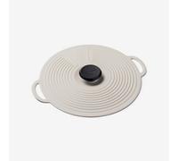 Zeal Classic Self Sealing Silicone Pan Lid, 20Cm, Cream
