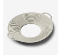 Zeal Classic Silicone Boil Over Pan Lid, Cream