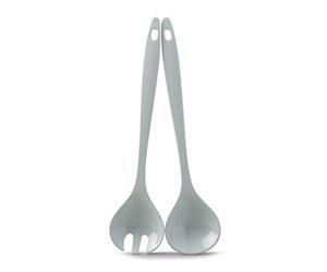 Zeal G205G Salad Servers, Sage Green, 28cm