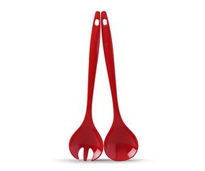 Zeal G205R Salad Servers, Red