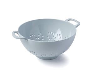 Zeal G209B Colander Small (6”/15cm), Melamine, Duck Egg Blue, 19.5 x 15 x 7.5 cm