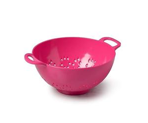 Zeal G209H Colander, Melamine, Neon Pink, 15cm