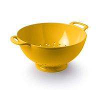 Melamine Colander Large 24cm Zeal Mustard One Size