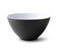 Zeal G217T Two Tone Salad Bowl 26cm-Dark Grey, Melamine