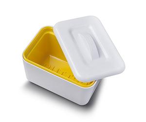 Zeal G265W Butter Dish, White