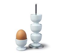 Zeal Melamine Stacking Egg Cups, Set of - Blue, Size 4